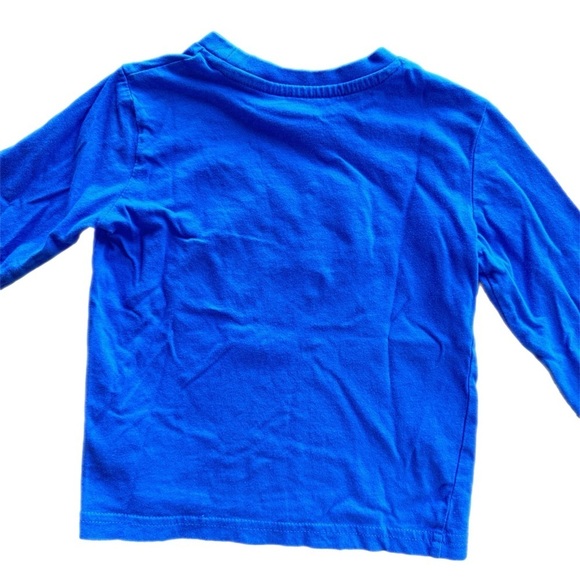 Superman 3T Boys Blue Long Sleeve Graphic Tee Shirt - Picture 3 of 5